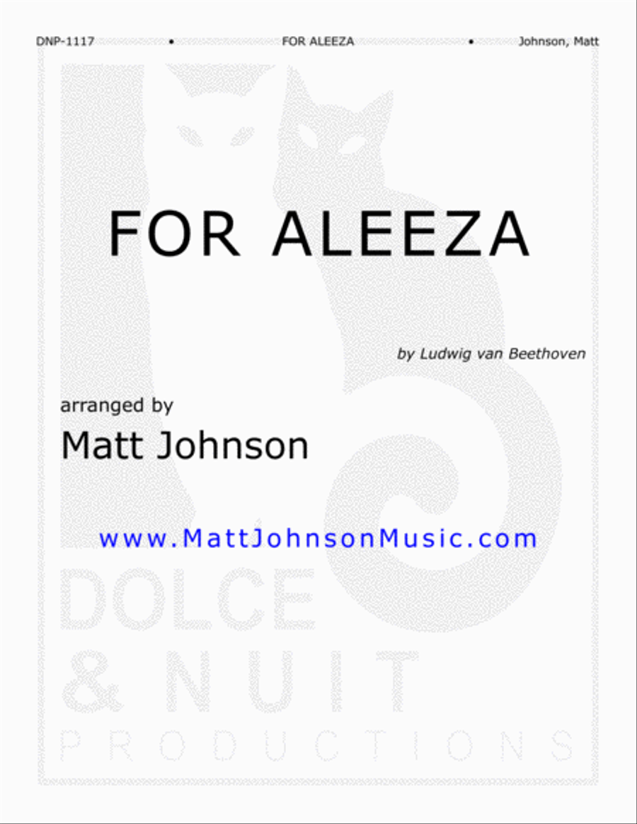 For Aleeza ~ simplified and abridged 