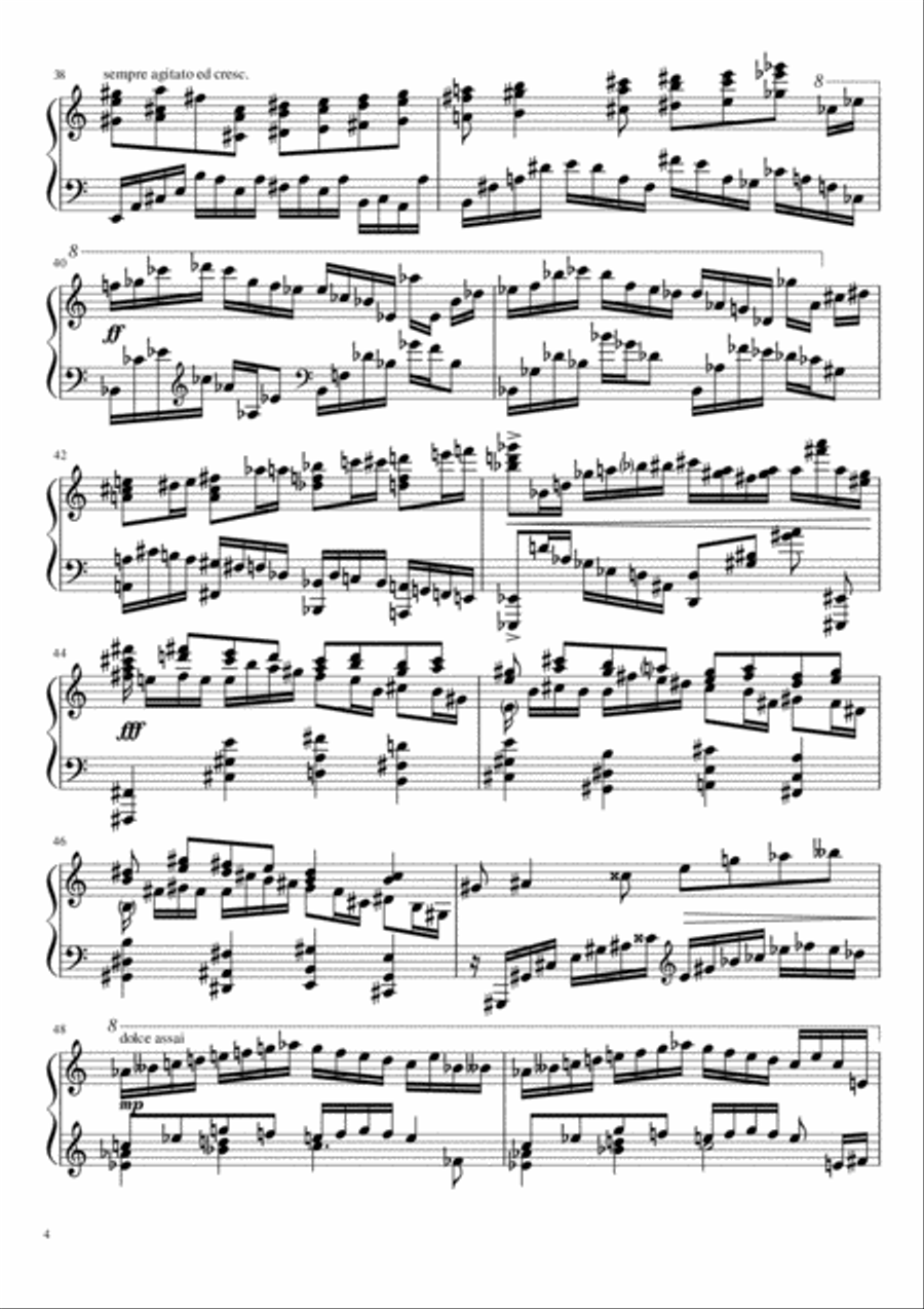 Black spots Black spots Piano Solo scores gallery preview page 4