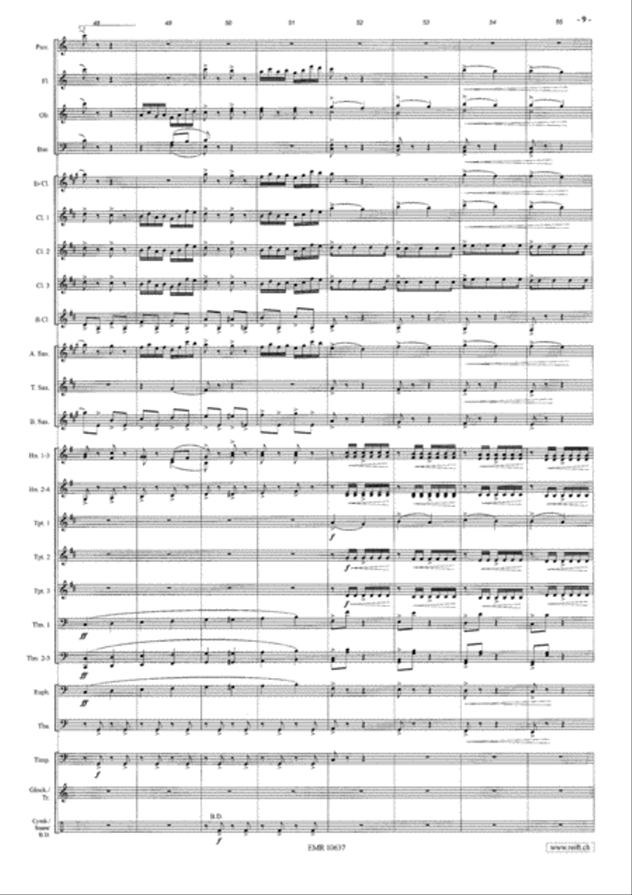 Brassed Off Concert Band scores gallery preview page 10