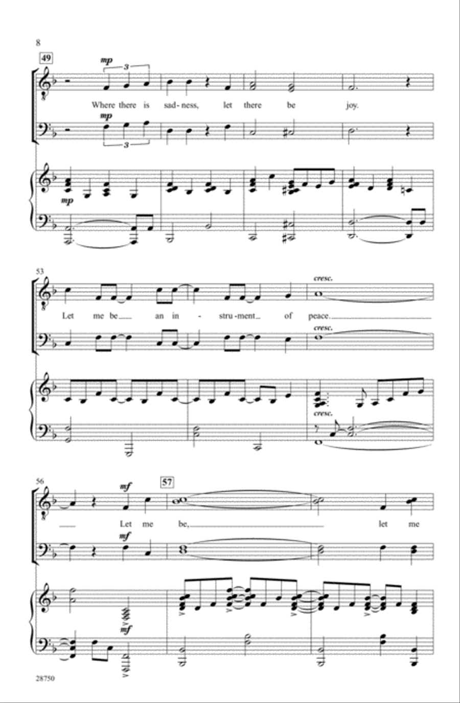 Instrument of Peace Instrument of Peace TTBB scores gallery preview page 6
