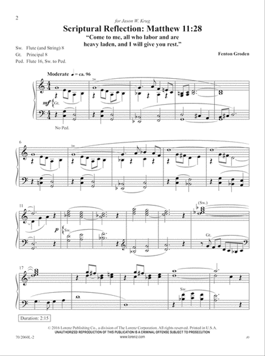 Easy Organ Library, Vol. 62 Organ scores gallery preview page 4