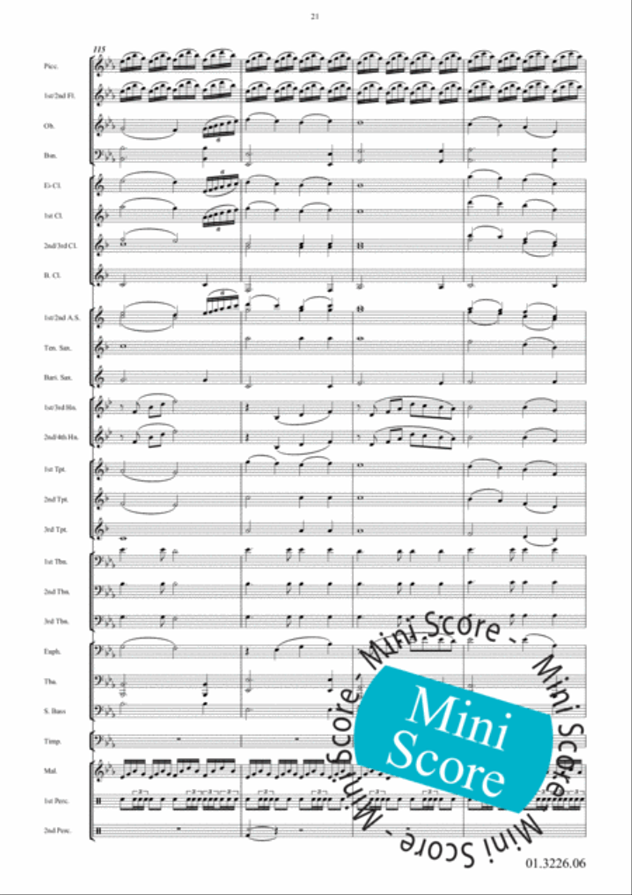 Nanga Parbat Concert Band scores gallery preview page 29