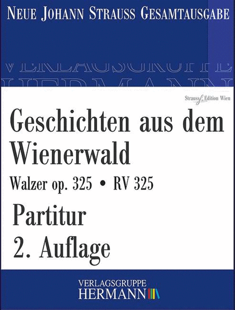 Geschichten aus dem Wienerwald op. 325 RV 325 Orchestra scores gallery preview page 1