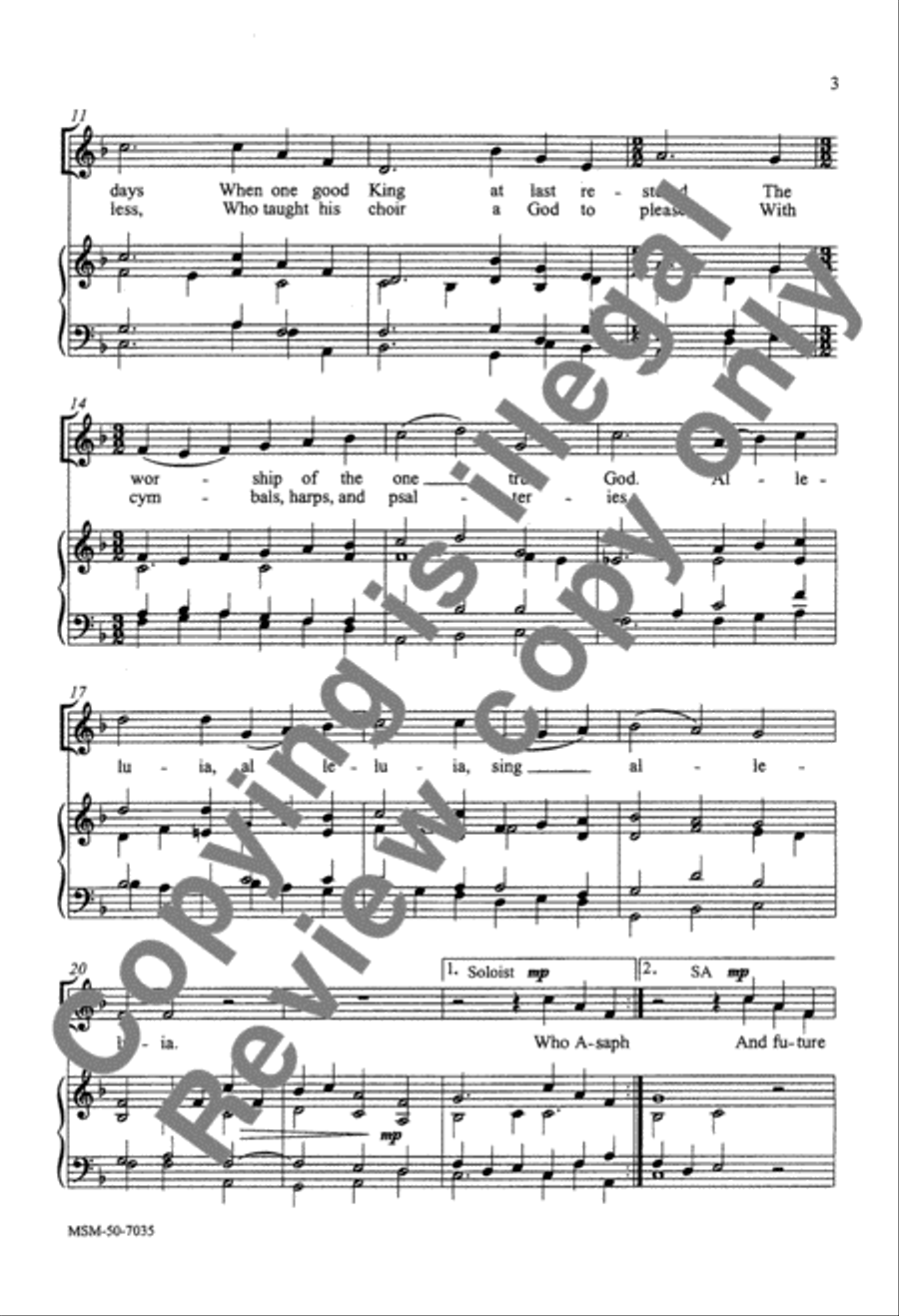 Songs of Sovereign Grace 4-Part scores gallery preview page 3