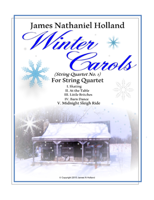Winter Carols String Quartet No 1 in 5 Movements