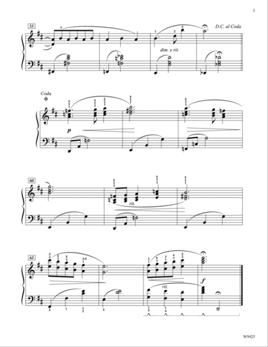 Three Romantic Ballads Three Romantic Ballads Piano Solo scores gallery preview page 5