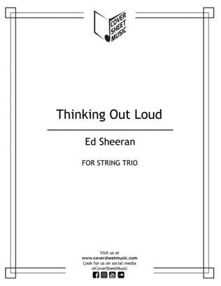 Book cover for Thinking Out Loud
