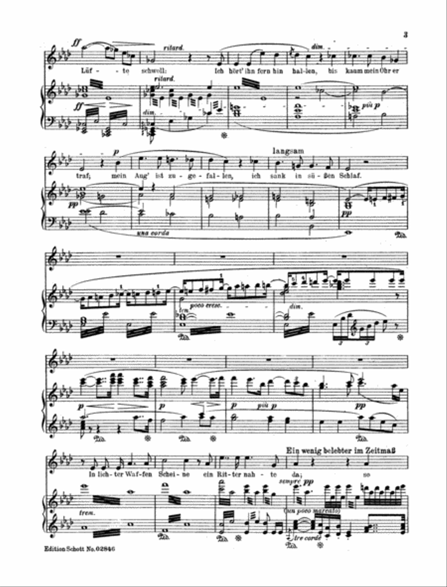Einsam in trüben Tagen Soprano Voice scores gallery preview page 2