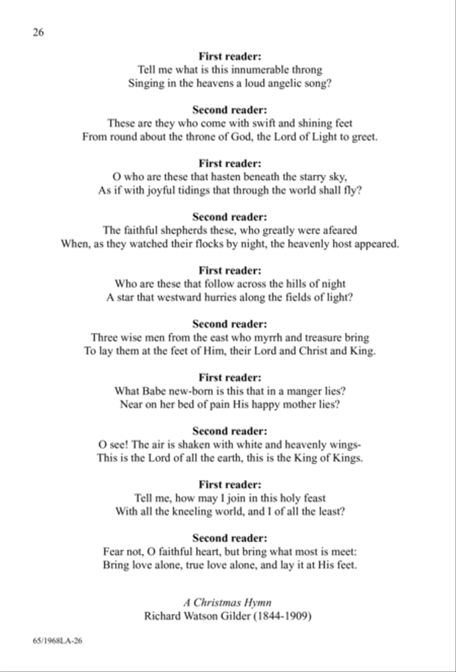 The Word Made Flesh 4-Part scores gallery preview page 28