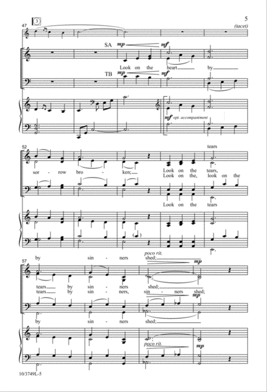 Celtic Communion 4-Part scores gallery preview page 5
