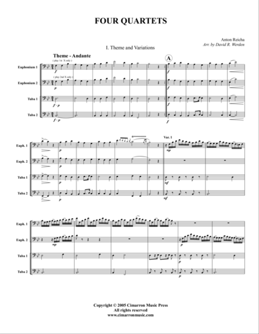 Four Quartets Four Quartets EETT scores gallery preview page 2