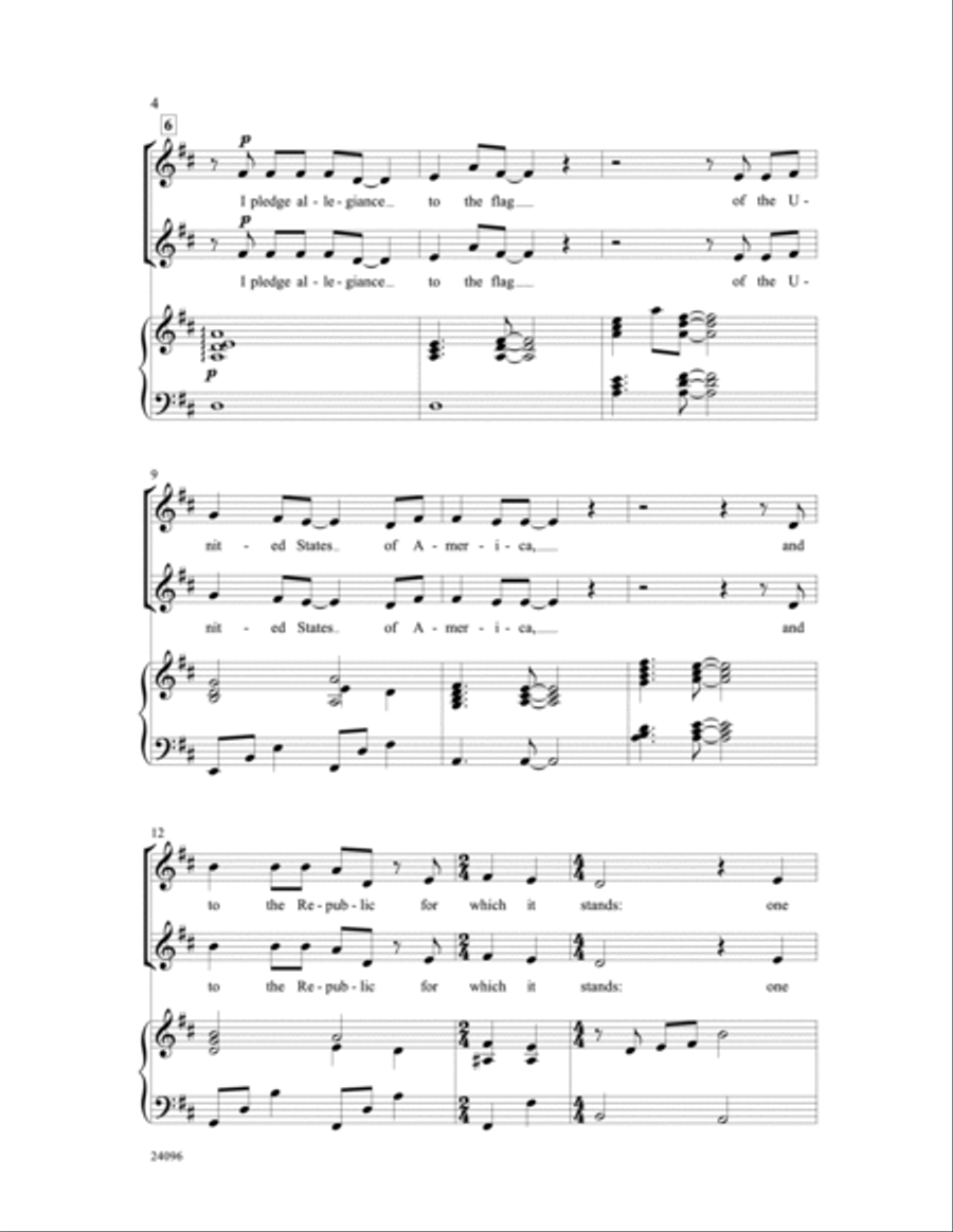 To the Flag 2-Part scores gallery preview page 3
