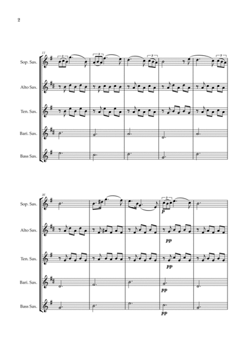 Serenade | Schubert | Saxophone Quintet image number null