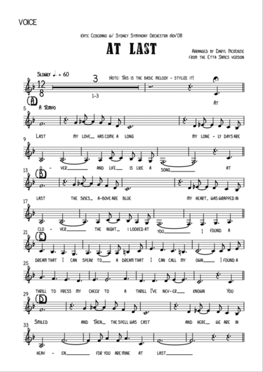 At Last Jazz Ensemble scores gallery preview page 6
