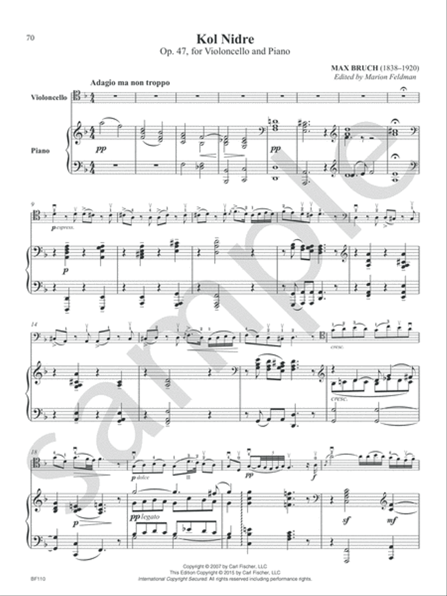 The du Pré Legacy Piano scores gallery preview page 14