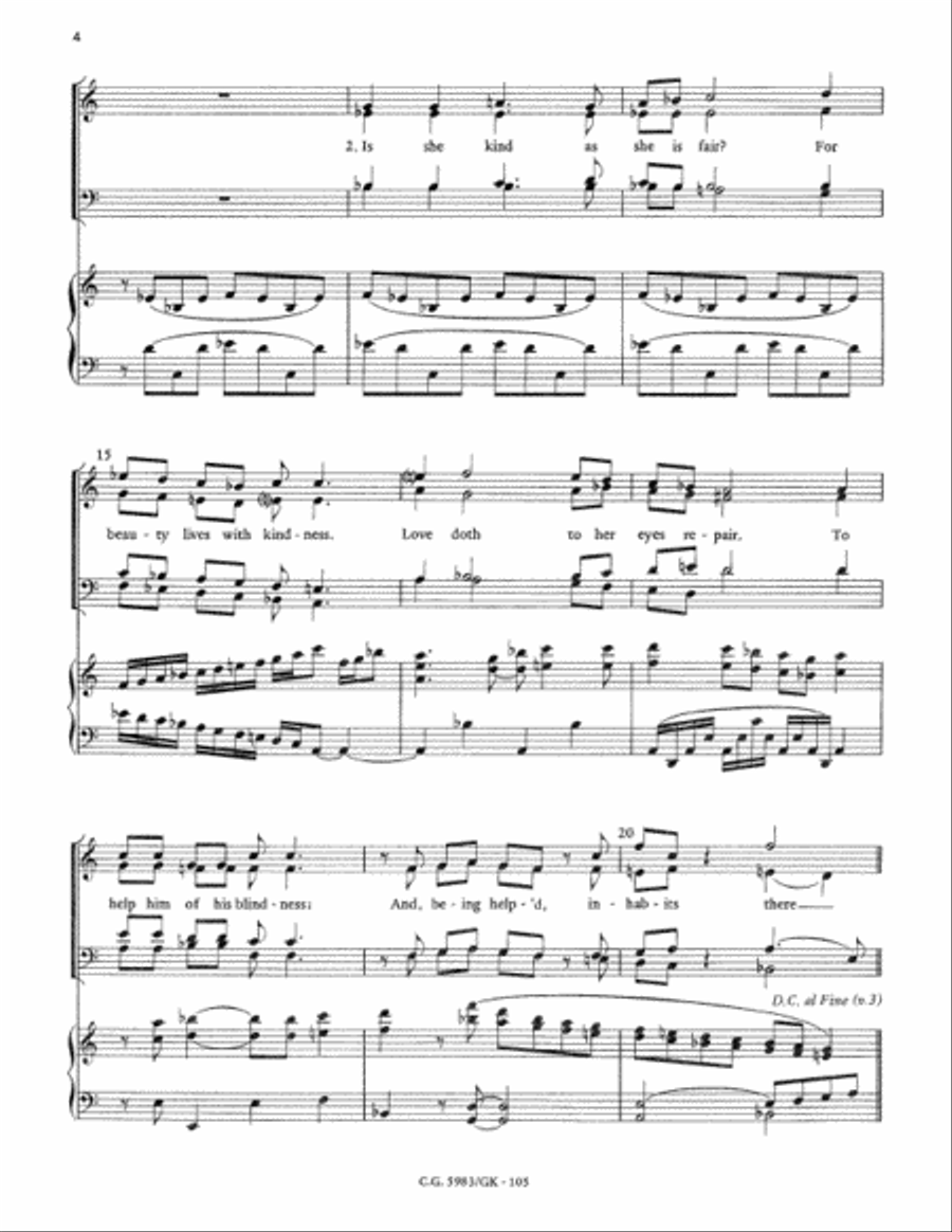 Fancies I (Collection) 4-Part scores gallery preview page 3