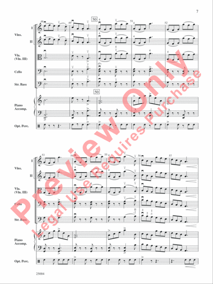 Castle Lore String Orchestra scores gallery preview page 8