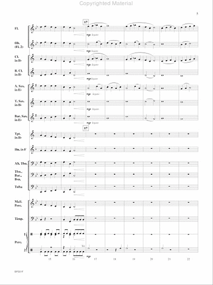 Shockwave Concert Band scores gallery preview page 6