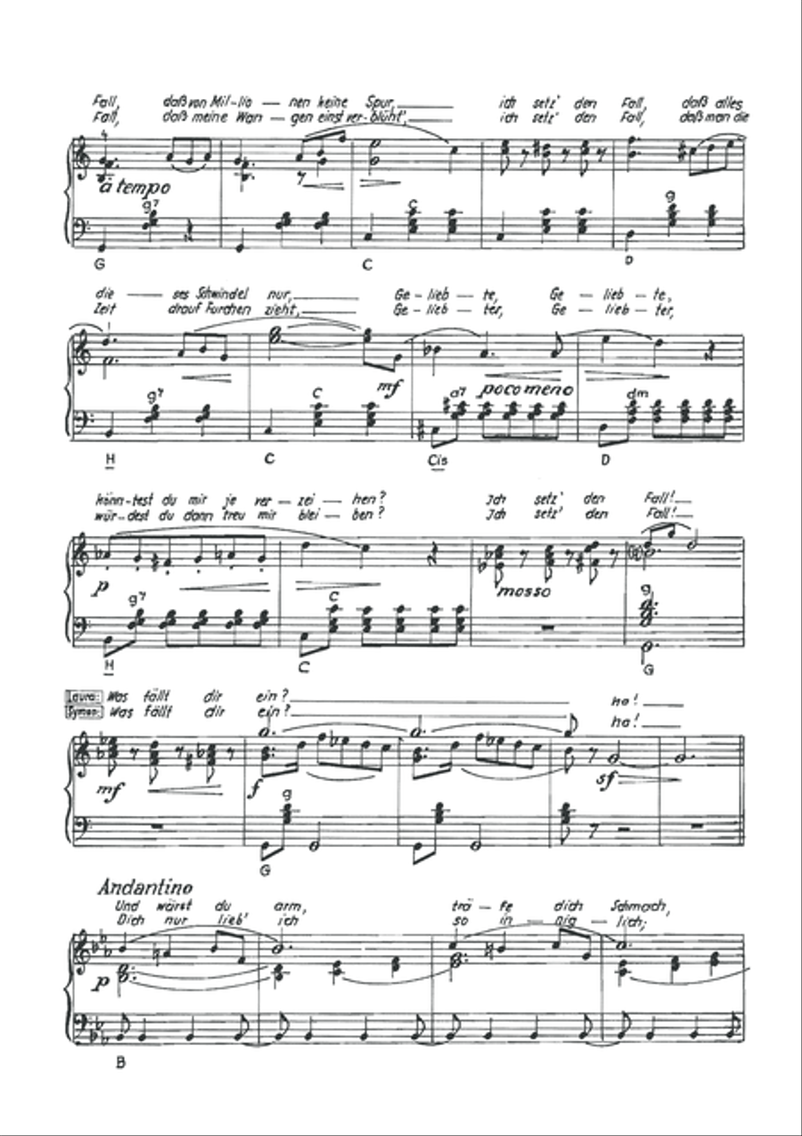 Ich setz' den Fall Voice scores gallery preview page 4
