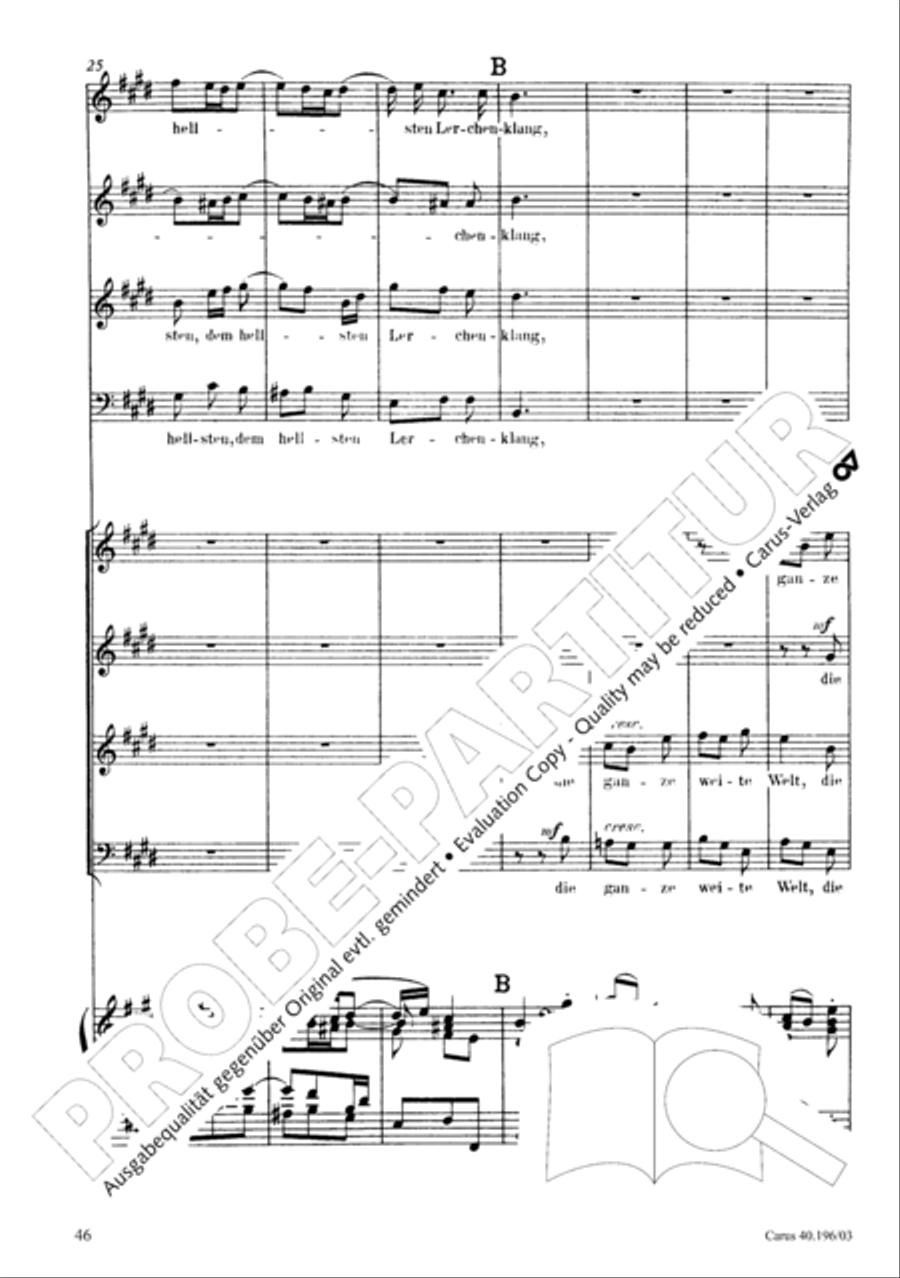Die Geburt Christi SSA scores gallery preview page 47