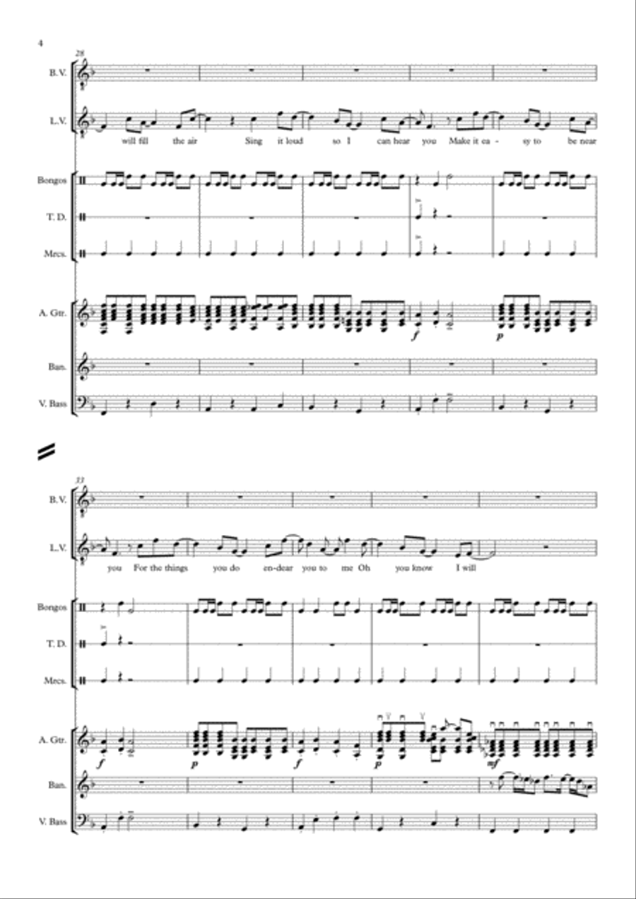 I Will Small Ensemble scores gallery preview page 4