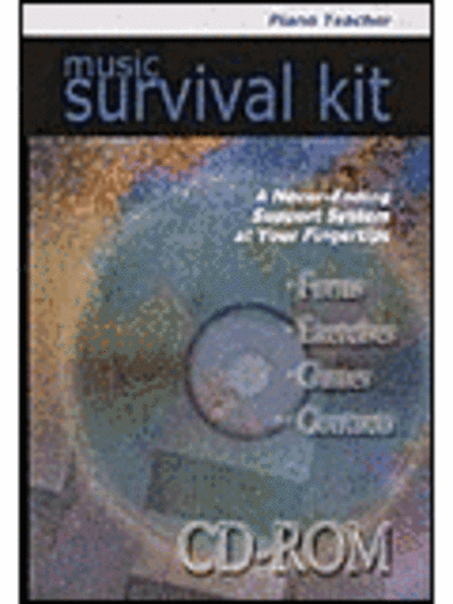 Music Survival Kit: Piano Teacher CD-ROM