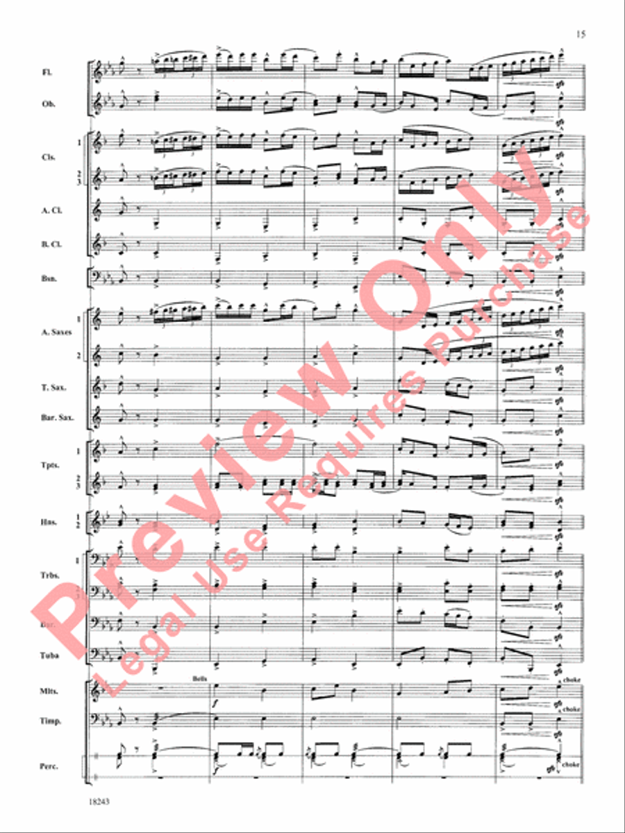 A Longford Legend A Longford Legend Concert Band scores gallery preview page 16