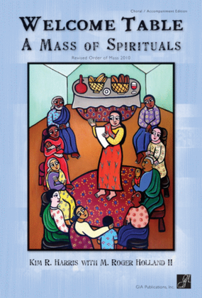 Book cover for Welcome Table: A Mass of Spirituals - Assembly edition