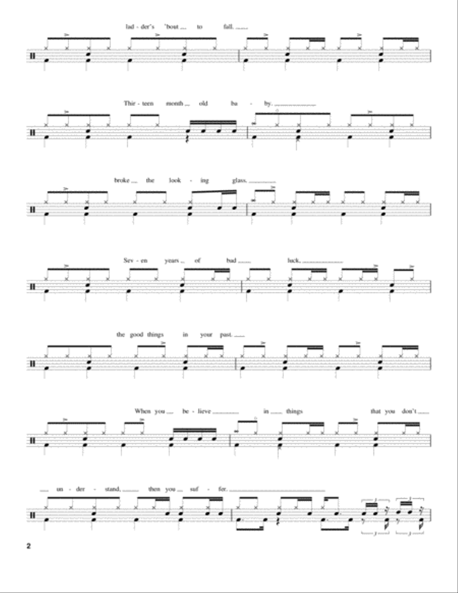 Superstition Drum Set scores gallery preview page 2