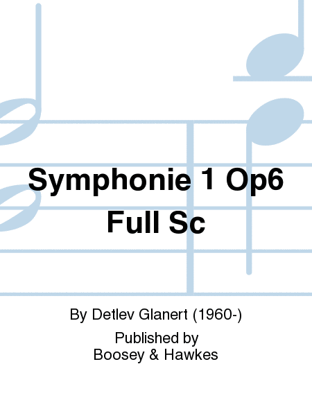 Symphonie 1 Op6 Full Sc