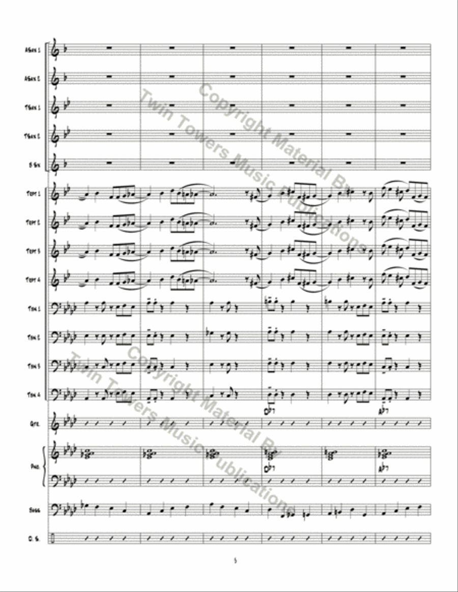 Junk Mix and Hubcap Sale Jazz Ensemble scores gallery preview page 6