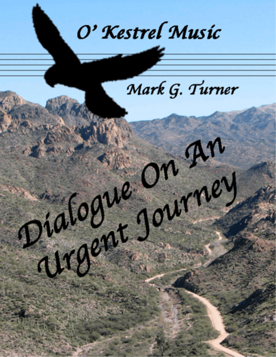 Dialogue On An Urgent Journey Percussion Ensemble scores gallery preview page 1
