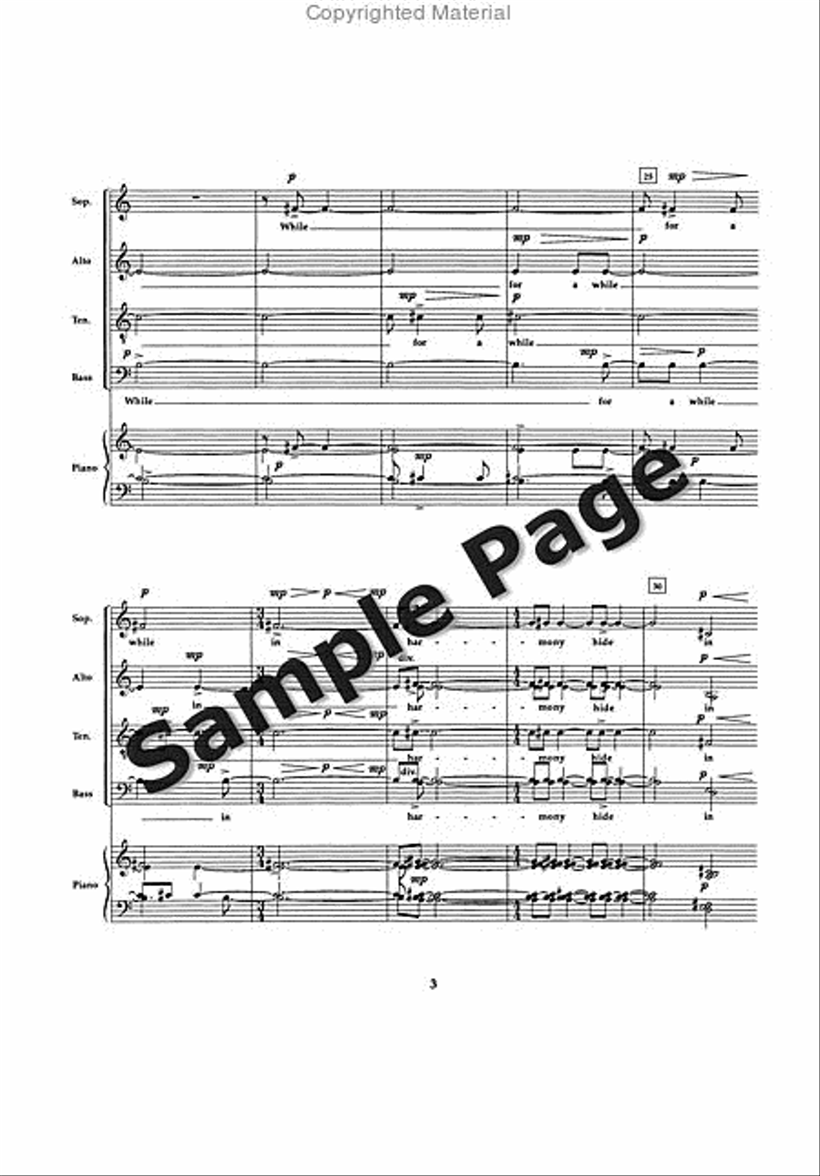 Color and Time 4-Part scores gallery preview page 6