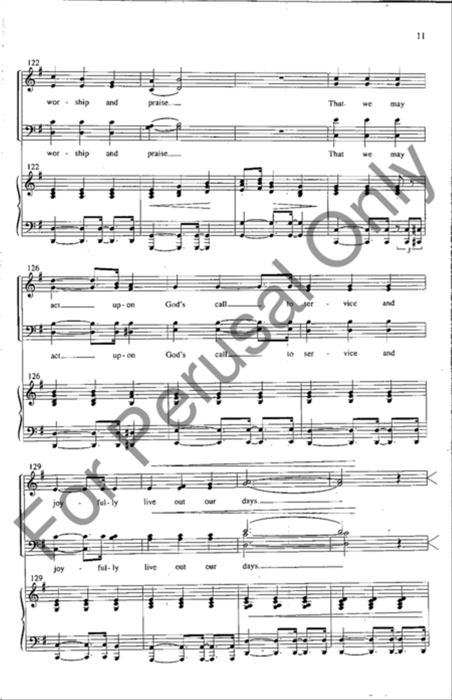 Standing On Holy Ground 4-Part scores gallery preview page 10