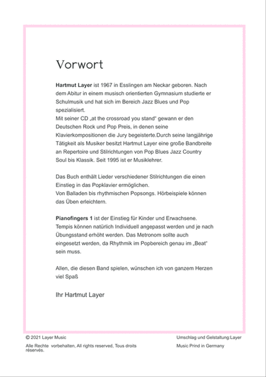 Pianofingers Pop Level 1 Pianofingers Pop Level 1 Piano Solo scores gallery preview page 3