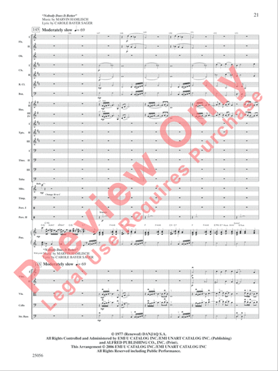 James Bond Medley James Bond Medley Full Orchestra scores gallery preview page 22