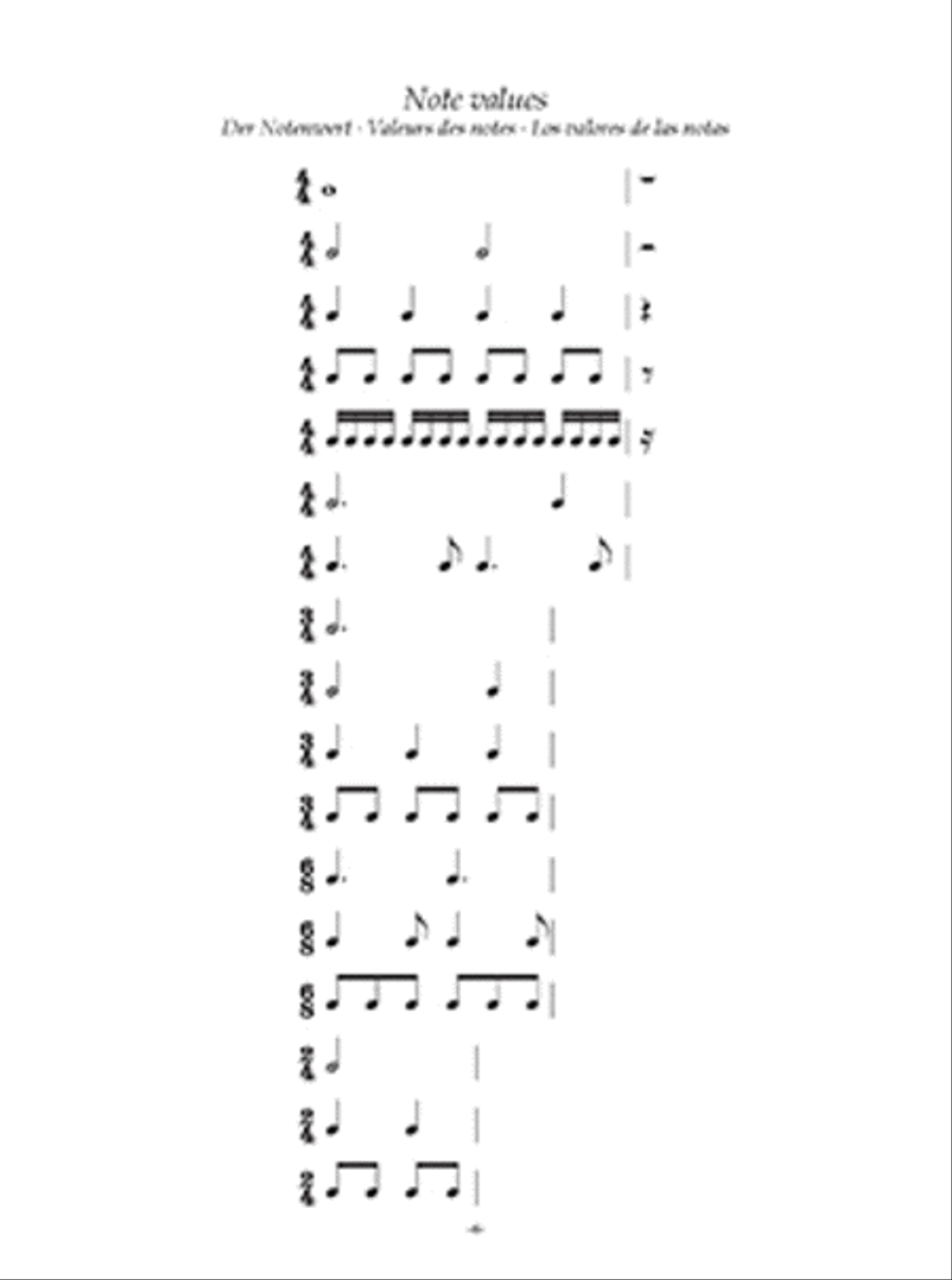 Basic Pieces for Guitar Volume 1 Classical Guitar scores gallery preview page 2