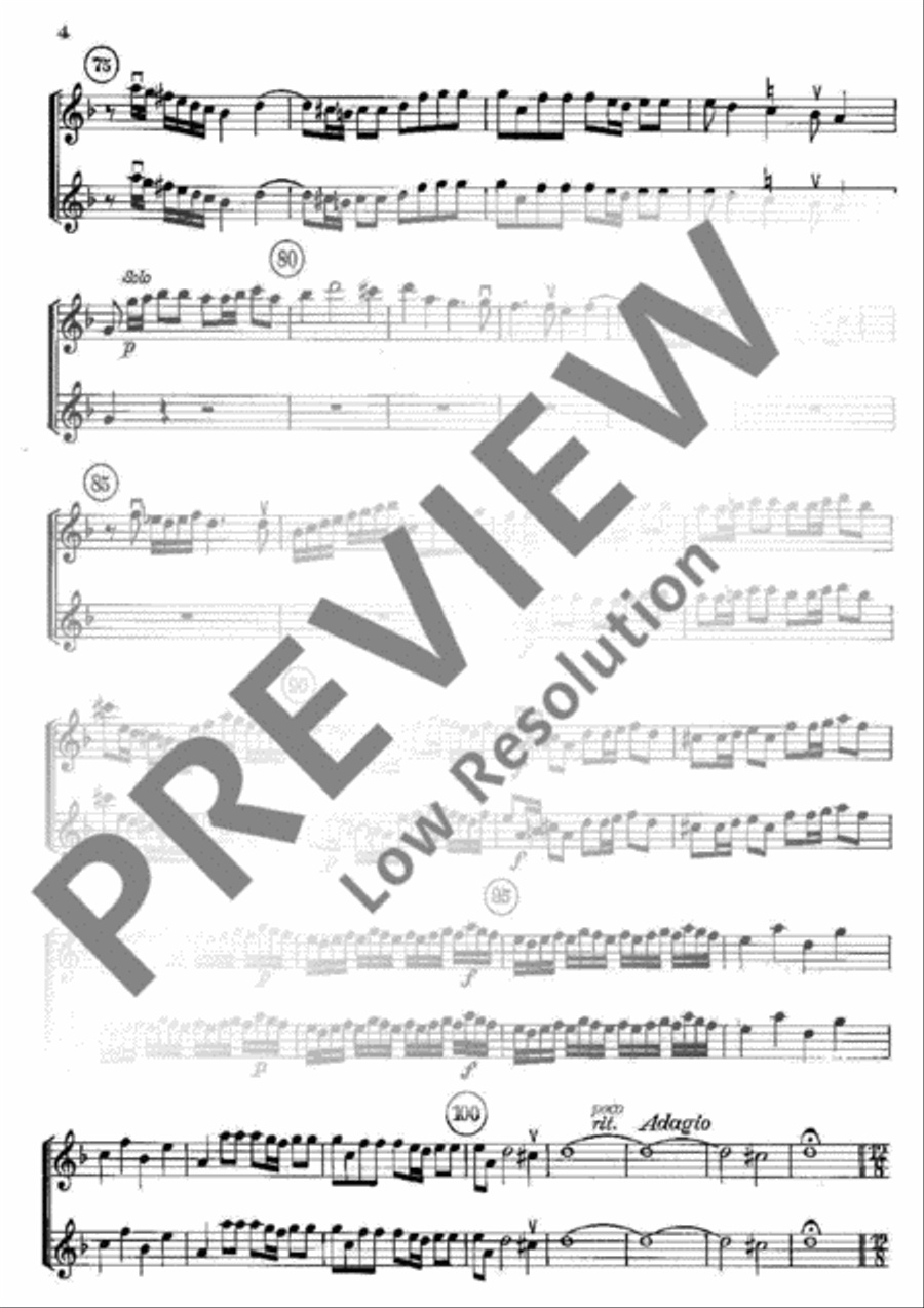 L'Estro Armonico L'Estro Armonico Violin scores gallery preview page 4
