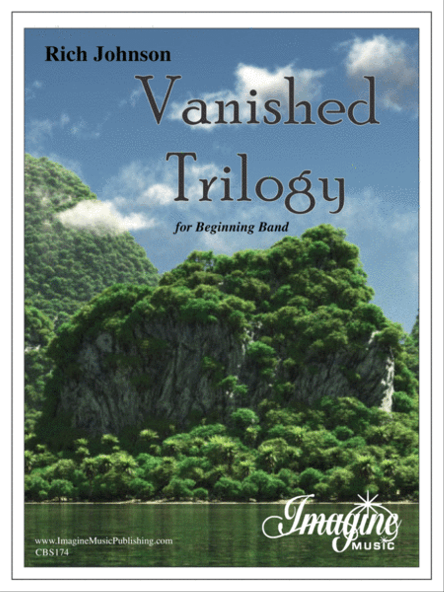 Vanished Trilogy Vanished Trilogy Concert Band scores gallery preview page 1