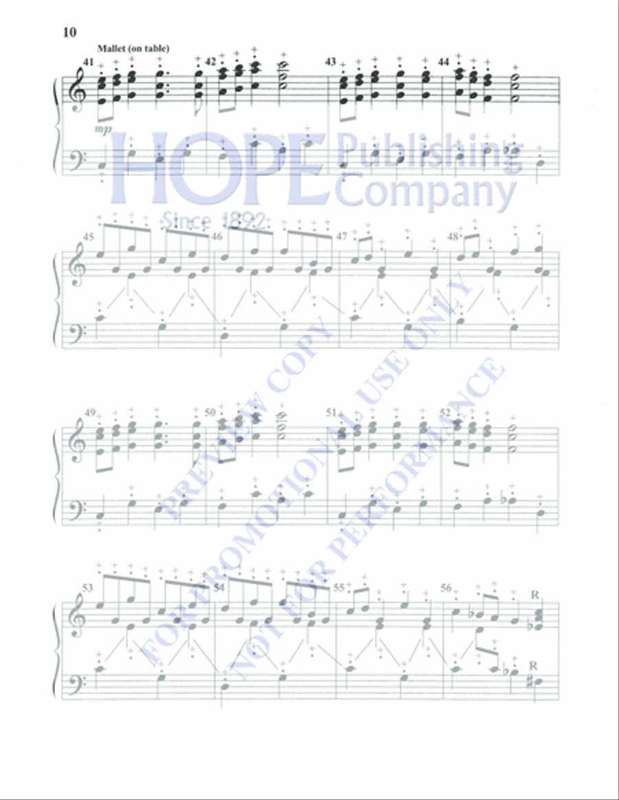 Holiday Favorites for Handbells 5-Octaves scores gallery preview page 12