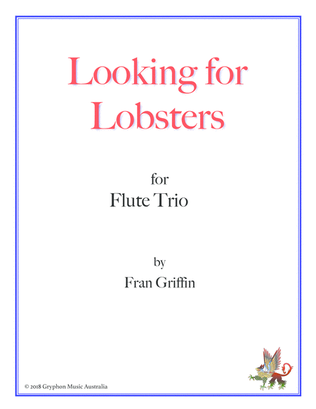 Book cover for Looking for Lobsters (for flute trio)