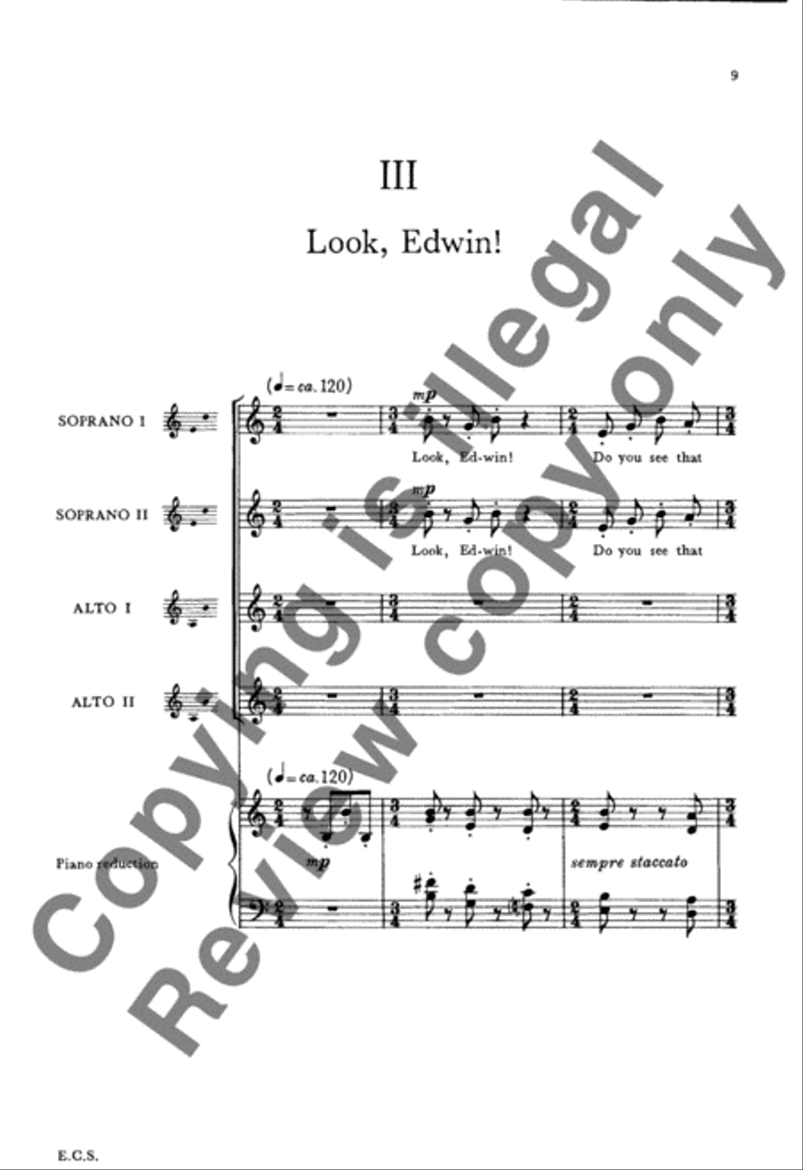 From A Very Little Sphinx SSAA scores gallery preview page 7