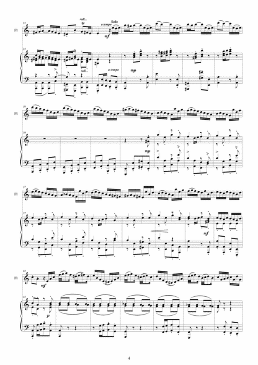 30 Baroque Concertos - Flute and Piano