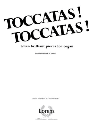 Book cover for Toccatas! Toccatas!