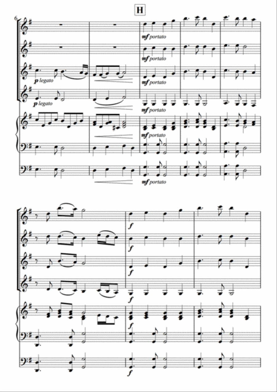Standing By Set of Parts scores gallery preview page 6