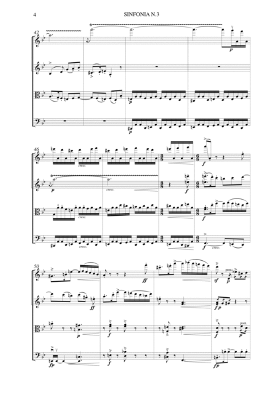 Salvatore Passantino: SINFONIA N.3 IN SOL MINORE (ES-21-037)
