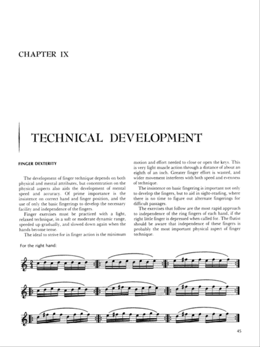 The Art of Flute Playing Flute scores gallery preview page 9