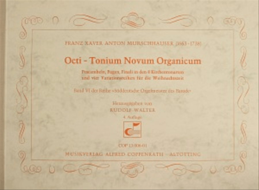 Murschhauser: Octi-Tonium novum organicum