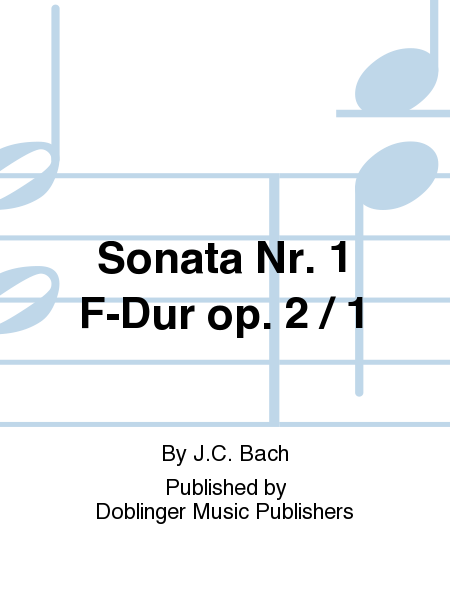 Sonata Nr. 1 F-Dur op. 2 / 1