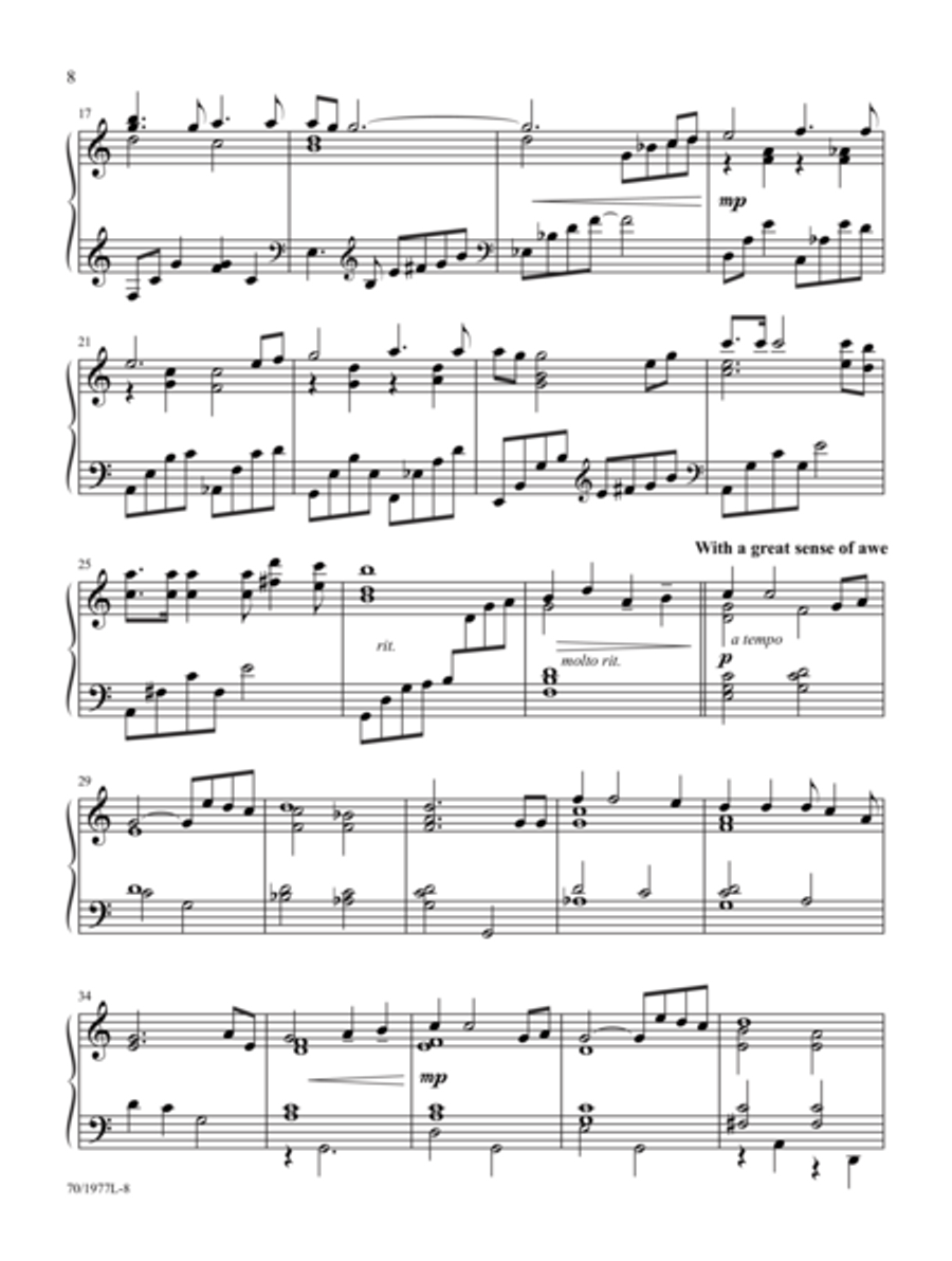Beautiful Beyond Description Piano Solo scores gallery preview page 6